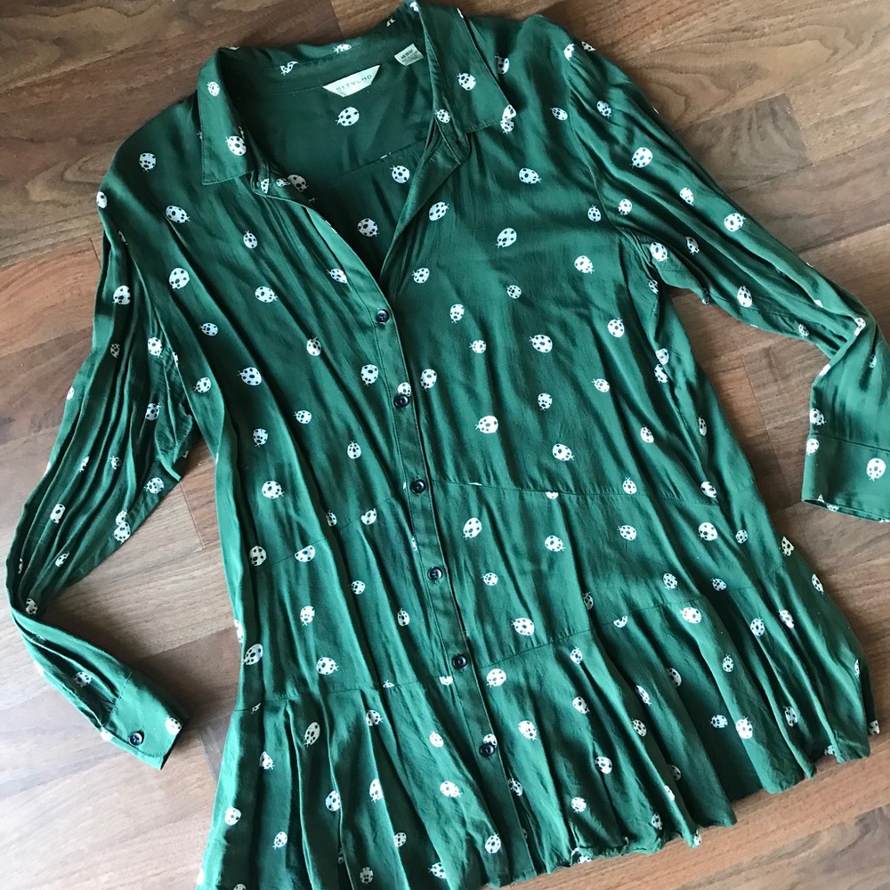 Anthropologie skirted tunic